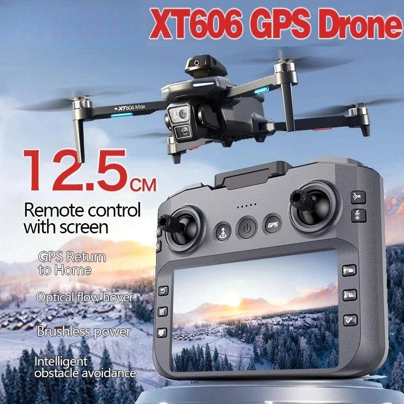 Original XT606 MAX GPS Drone 4 - Drone Multispectral ulasan dan harga