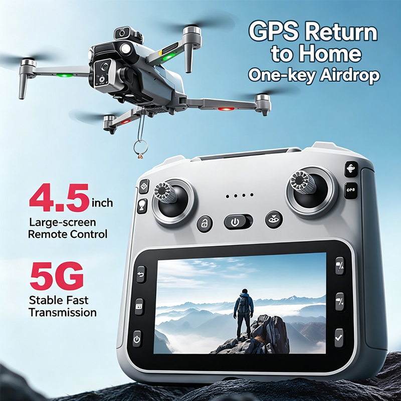 K19 MAX GPS Drone 4K Professio - Drone Multispectral ulasan dan harga