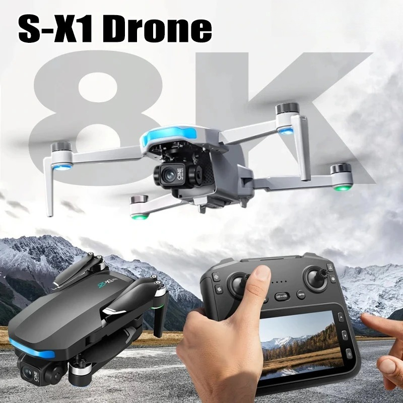 Original S-X1 Drone 8K HD Prof - Drone Multispectral ulasan dan harga