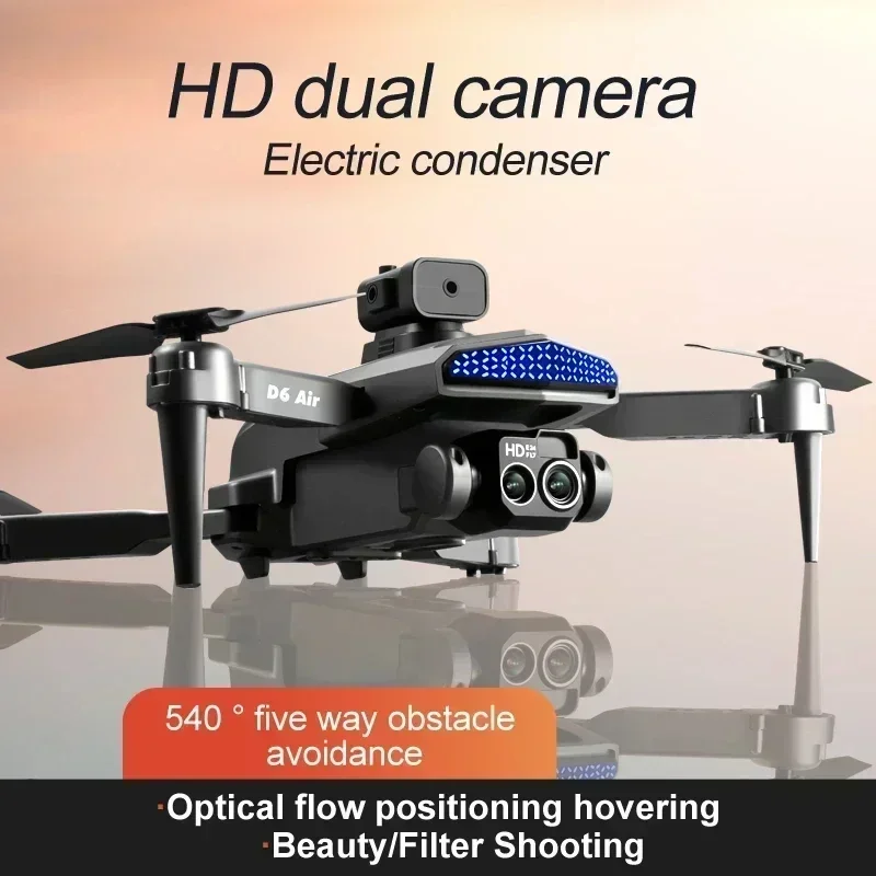 Mini Drone D6 8k Profesional H - Drone Multispectral ulasan dan harga