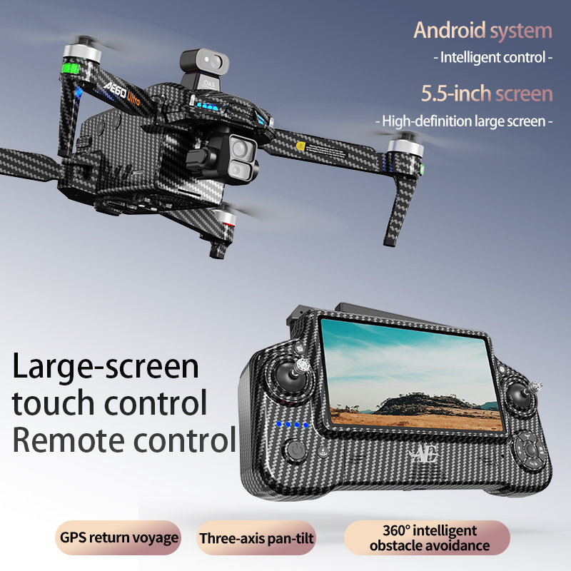 AE60 GPS Drone Professional 8K - Drone Lidar ulasan dan harga