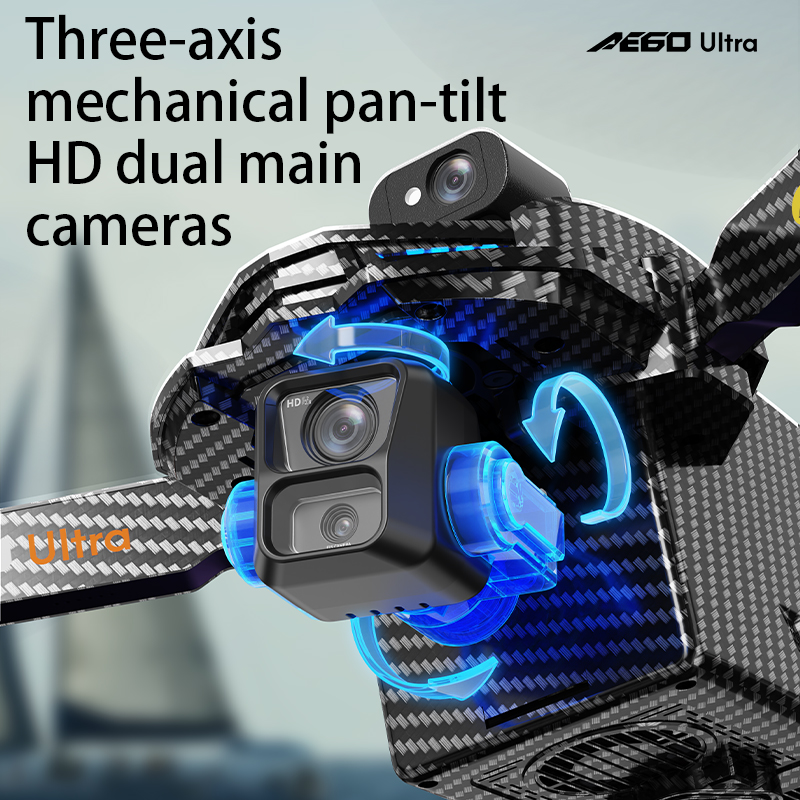 AE60 GPS Drone Professional 8K - Drone Lidar ulasan dan harga