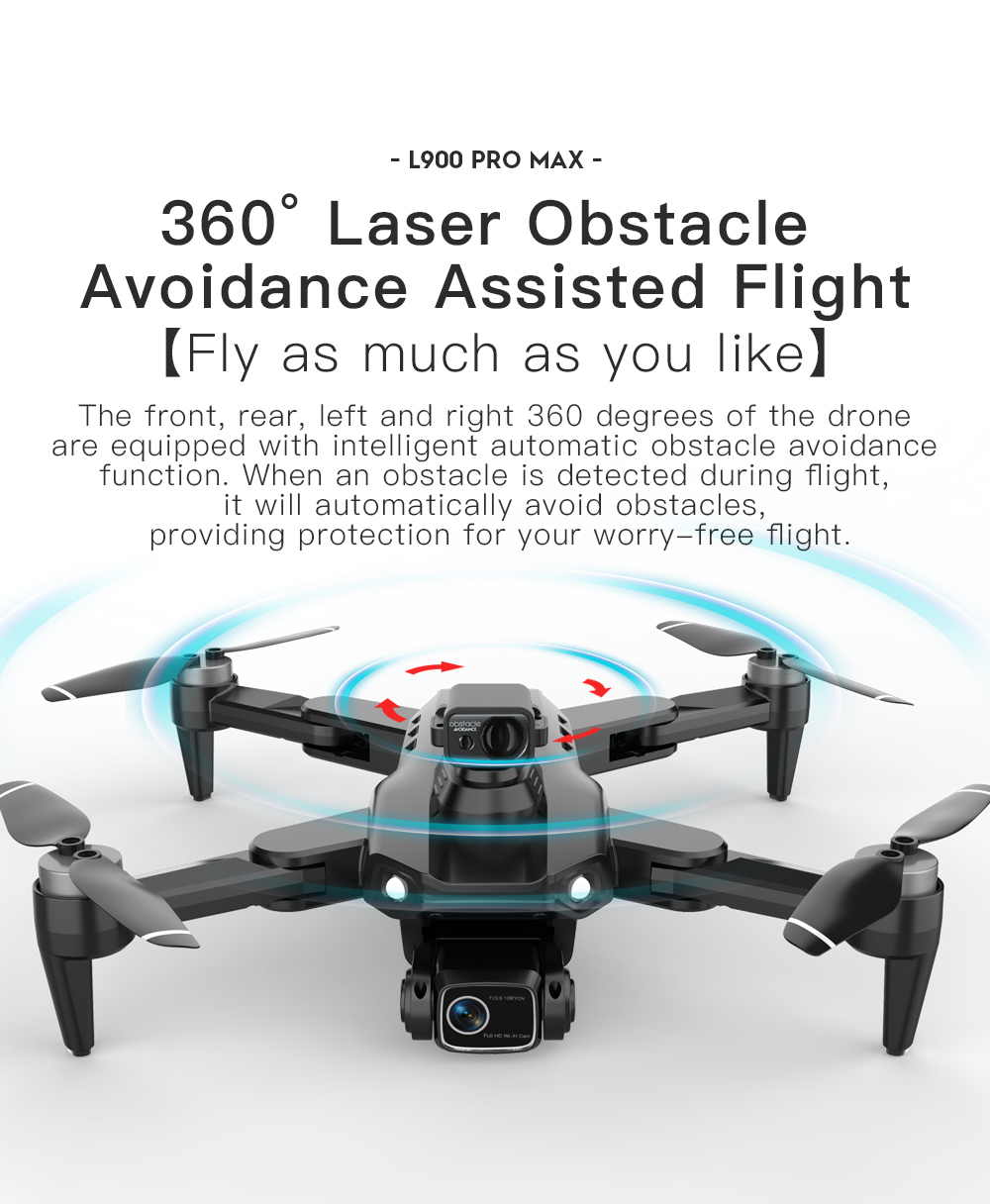 LYZRC L900 PRO MAX Laser obsta - Drone Multispectral ulasan dan harga