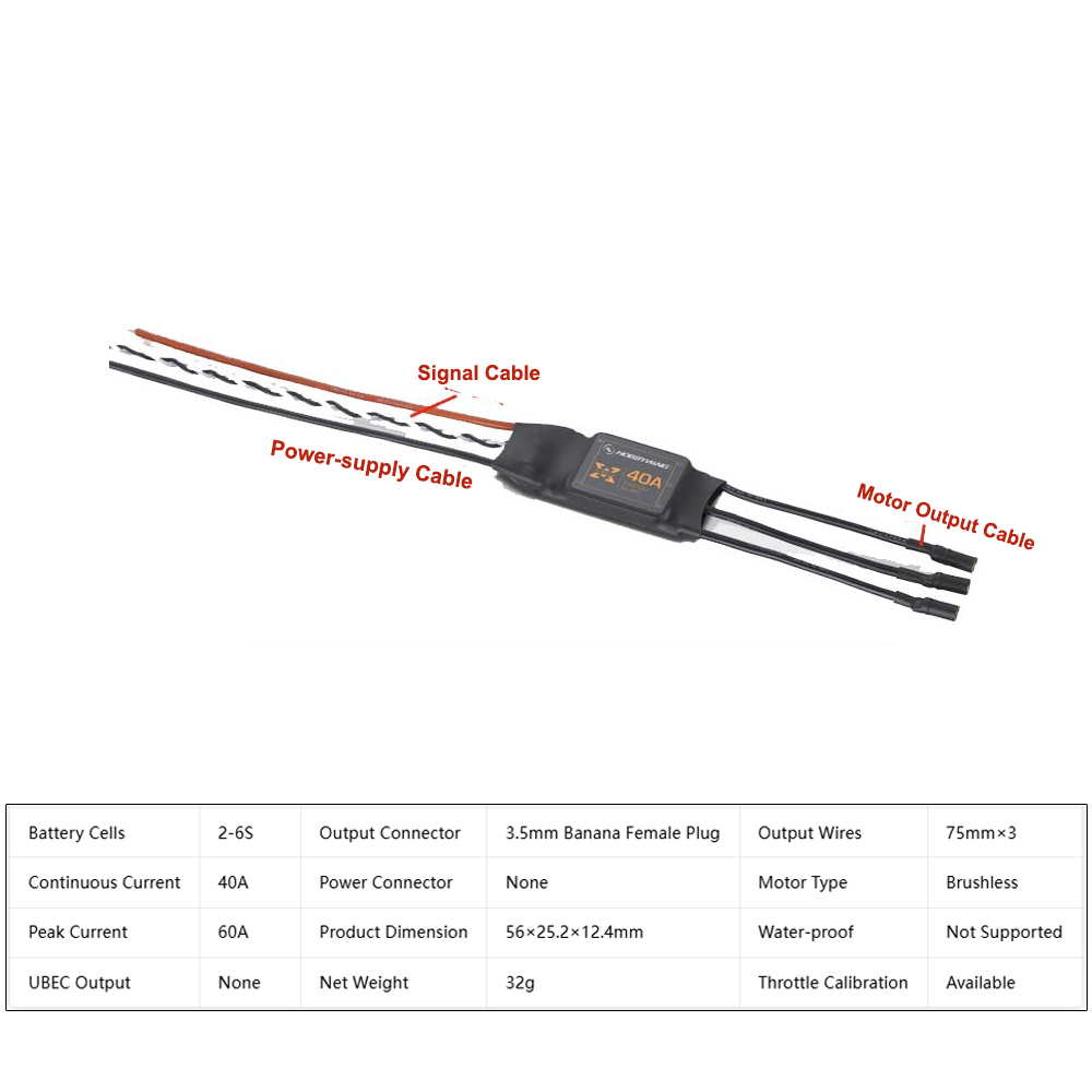 Hobbywing XRotor 40A Brushless - Drone Aerial Photography ulasan dan harga