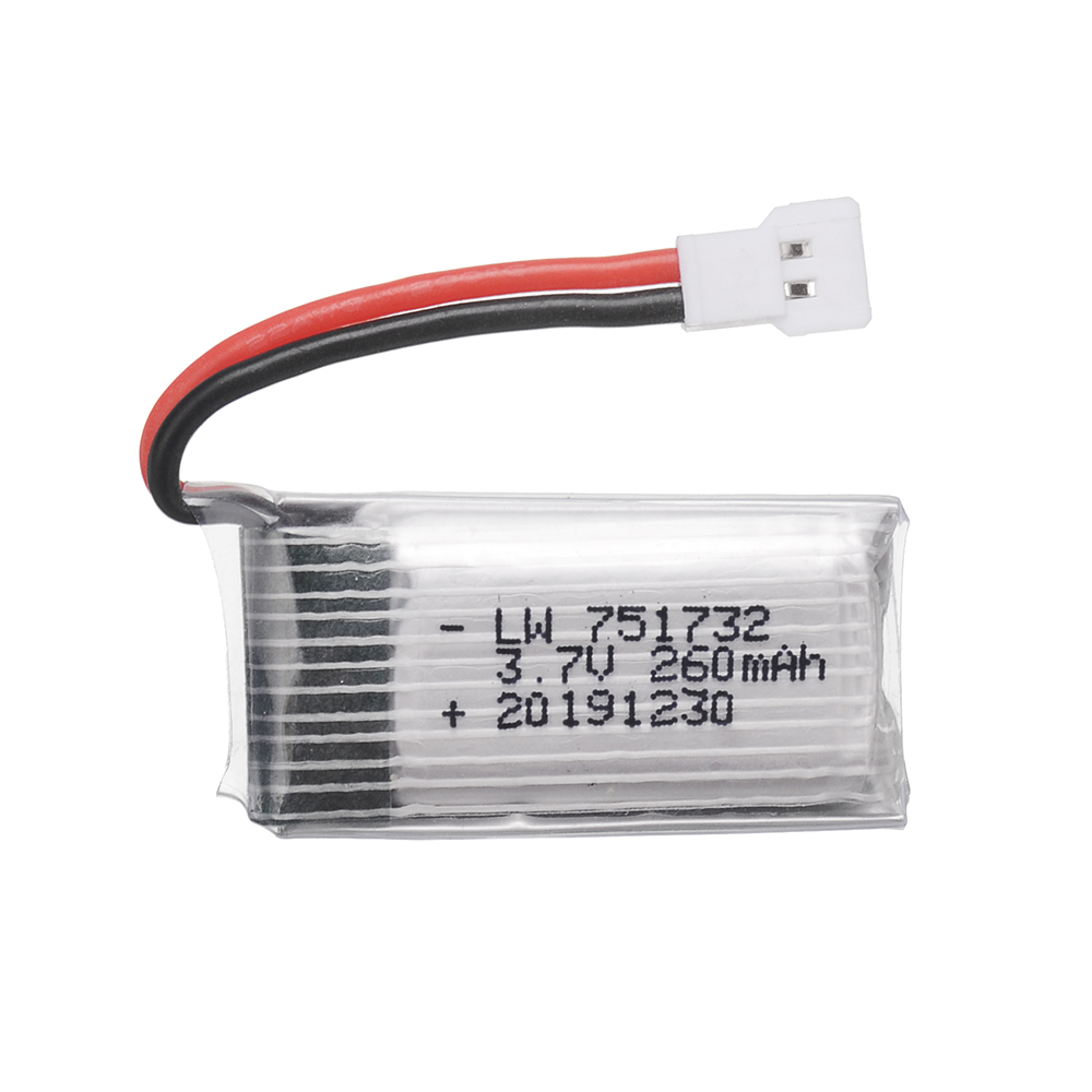 3.7V 260mAH Lipo Battery With  - Eachine Drone E010 ulasan dan harga