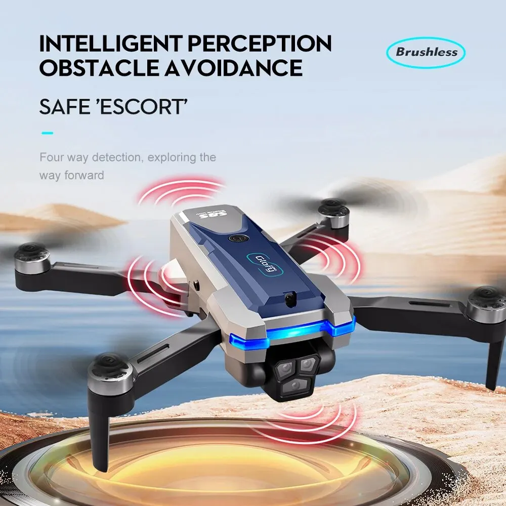 S8S GPS Drone 5G Wifi 8K HD Du - Drone Lidar ulasan dan harga